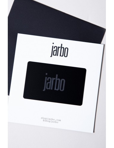 JARBO GIFT CARD Toutes les collections ici