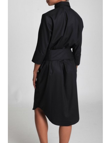 ALEXA DOLMAN SLEEVE DRESS IN FINE TROPICAL ITALIAN WOOL JUSQU'A -70%! 