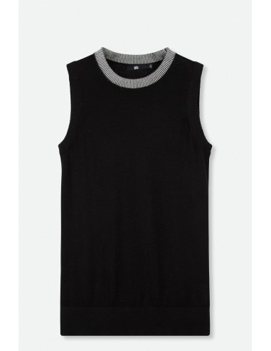 BRIELLE SLEEVELESS TANK IN FINE GAUGE CASHMERE france