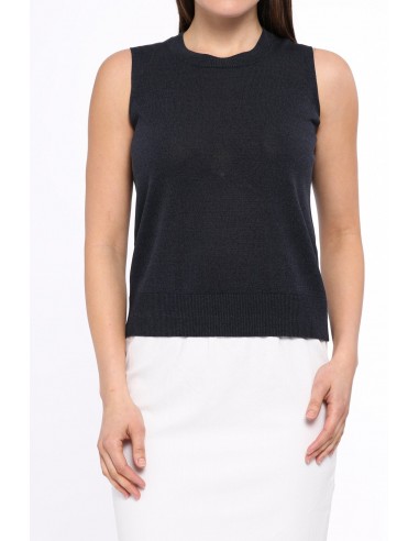 LIA SLEEVELESS CREW IN HIGH TWIST COTTON suggérées chez