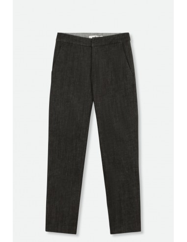 PEYTON ANGLE POCKET TROUSER IN STRETCH DENIM rembourrage situé sous