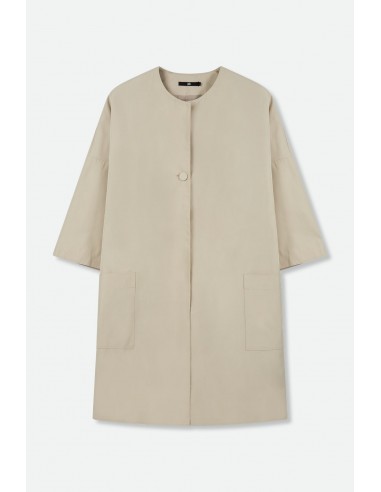 JOCELYN CARCOAT POCKET JACKET IN JAPANESE MEMORY TWILL Profitez des Offres !