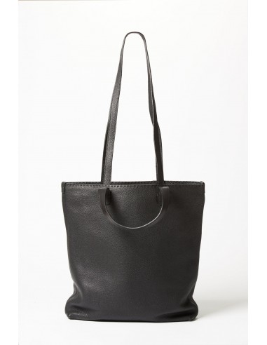 VIA COMMUTER TOTE IN ITALIAN LEATHER BLACK 50-70% off 