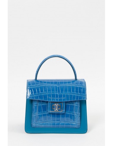 DIVINA SMALL HANDBAG IN MEDITERRANEAN BLUE pas cher chine