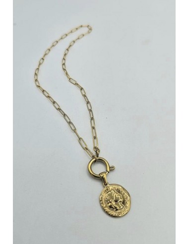 COLLIER PAPERCLIP MONNAIE sur le site 