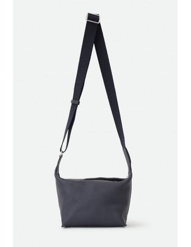 RAVELLO ITALIAN LEATHER HANDBAG IN NAVY les ligaments