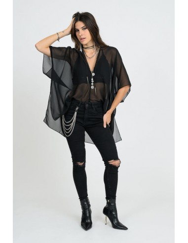 BLOUSE MARIKA NOIR en ligne