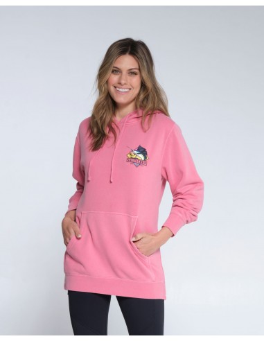 Go Sailin Boyfriend Hoody - Deep Pink soldes