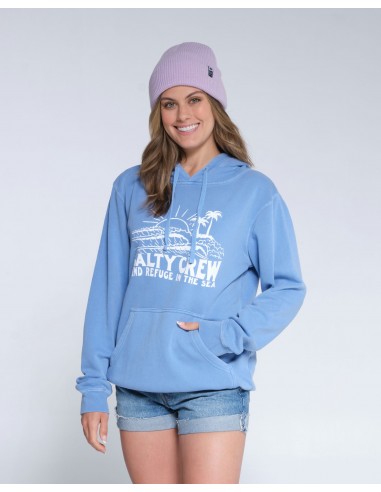 Shore Break Boyfriend Hoody - Marine Blue les muscles