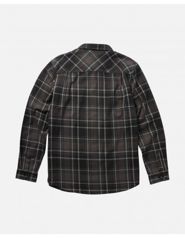 Daybreak L/S Flannel - Black Fin de série