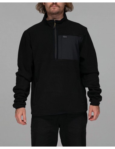 Swellter Polar Half Zip - Black 50% de réduction en Octobre 2024