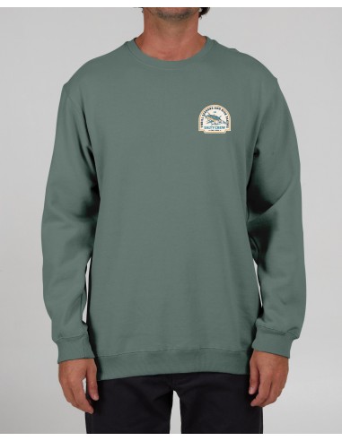 Chaser Vintage Crew Fleece - Pigment Moss offre 