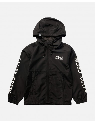 Surface Boys Windbreaker Jacket - Black acheter en ligne