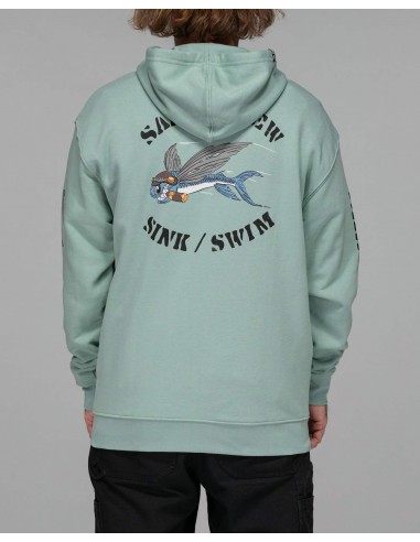 KAMIKAZE ZIP FLEECE - Mackerel hantent personnes