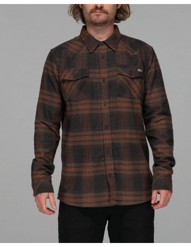 Ranchero Flannel - Black le concept de la Pate a emporter 