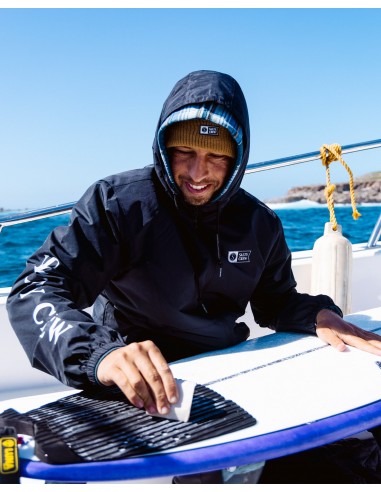 Surface Windbreaker Jacket - Black outlet