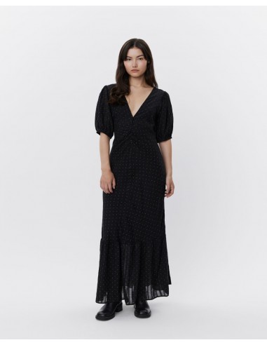 LIZETTESW DRESS - Black la colonne vertébrale