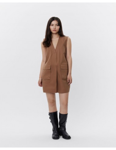 BALUNASW DRESS - Camel solde