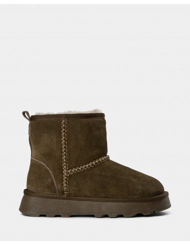 MARIESW TEDDY BOOT - Dark green Comparez plus de prix