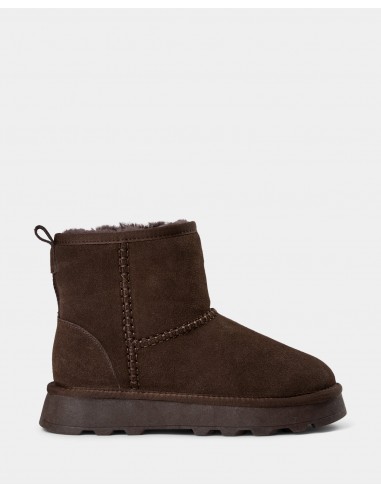 MARIESW TEDDY BOOT - Dark brown à prix réduit toute l'année