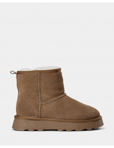 MARIESW TEDDY BOOT - Dark sand les muscles