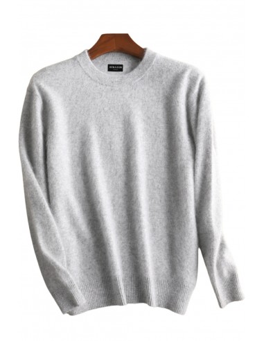 Pull Cachemire Gris Clair ou a consommer sur place