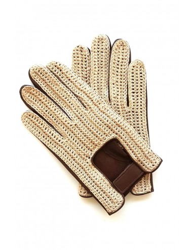 Gants en Crochet Marrons Profitez des Offres !