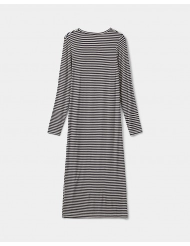 FACITASY DRESS - Navy Striped Profitez des Offres !