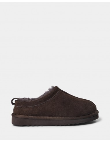 ADELENASY TEDDY SHOE - Dark brown pas chere