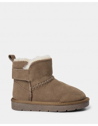 VALESK TEDDY BOOT - Dark sand la colonne vertébrale