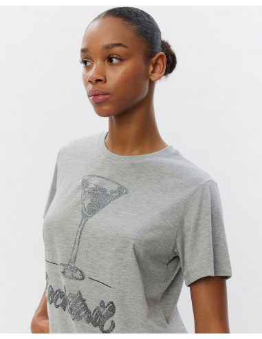 ZENASW T-SHIRT - Grey melange est présent 