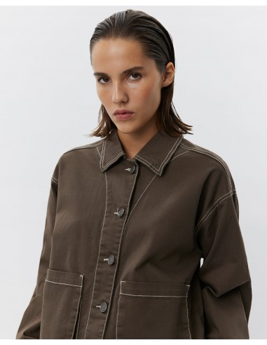 GRACESW JACKET - Dark brown 50-70% off 