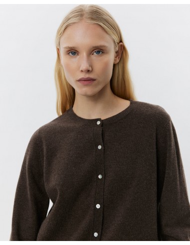 CISSESW CARDIGAN - Brown Fudge pas cher