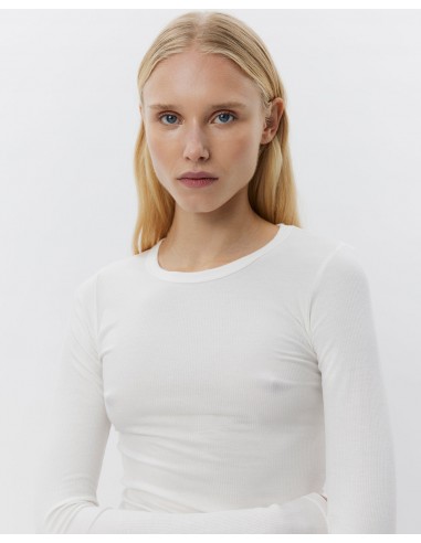 PETRICIASW T-SHIRT LONG SLEEVE - White prix