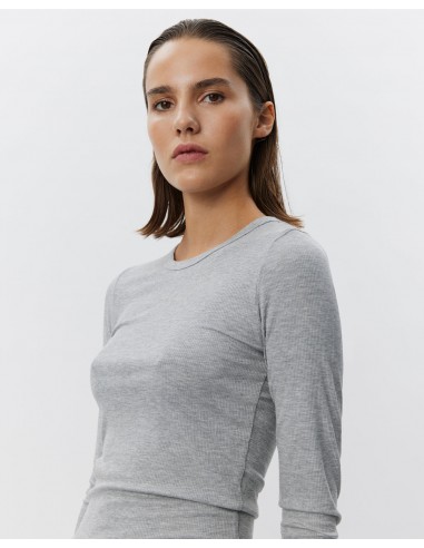 PETRICIASW T-SHIRT LONG SLEEVE - Grey mel Jusqu'à 80% De Réduction