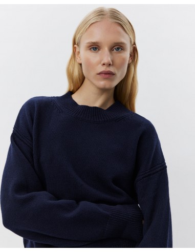 HOPESW SWEATER - Navy Blue pas cher 