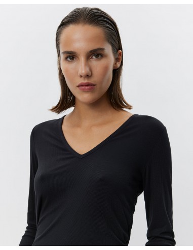 SALLYSW T-SHIRT LONG SLEEVE - Black les ctes