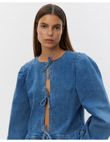 HALIASW SHIRT - Denim blue livraison et retour toujours gratuits