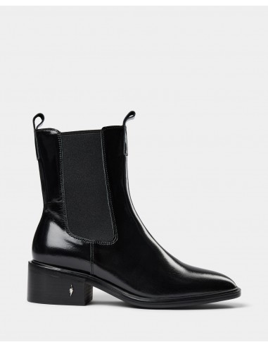 VIOLETSW BOOT - Black brillant des détails fins