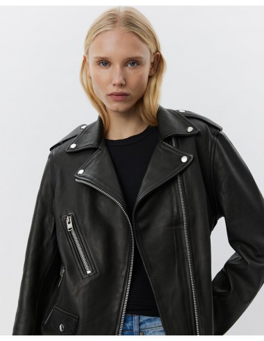 LEMOSW LEATHER JACKET - Black pour bénéficier 