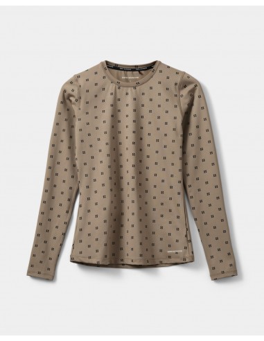 NOALLESW T-SHIRT LONG SLEEVE - Middle Brown Comparez plus de prix