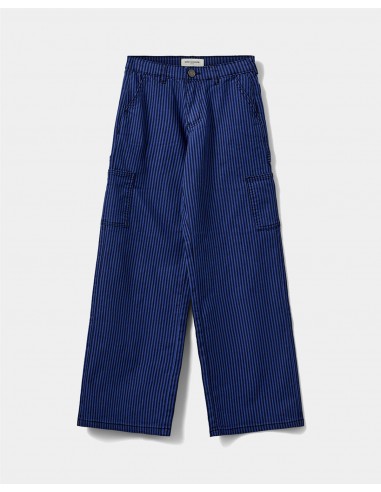 GITTESY TROUSERS - Cobalt Striped commande en ligne