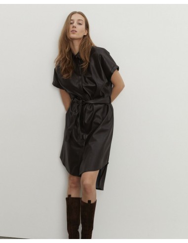 LOUSW DRESS - Dark brown acheter en ligne