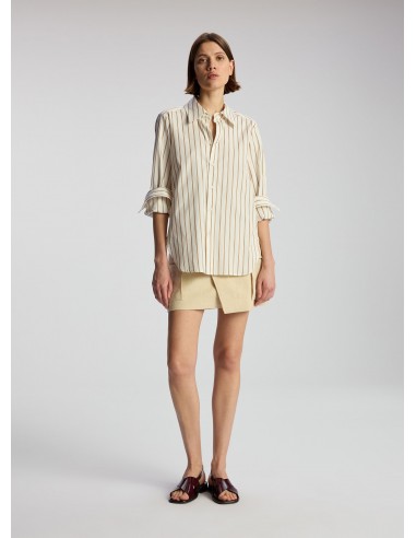 Aiden Striped Cotton Shirt commande en ligne