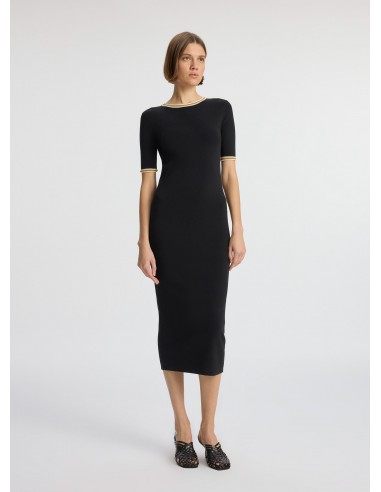 Nelly Contrast Trim Knit Dress est présent 