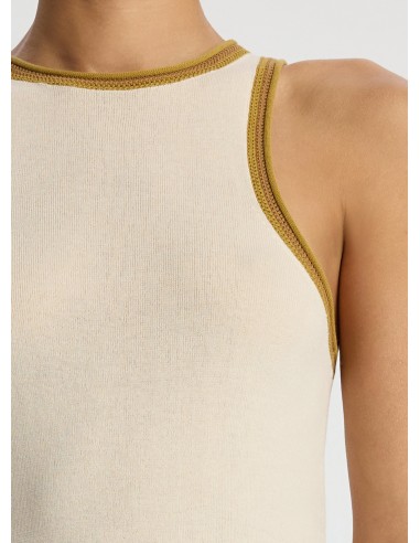 Nelly Contrast Trim Knit Tank suggérées chez