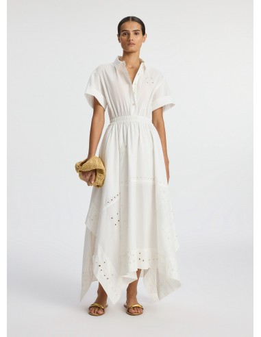 Amy Embroidered Poplin Shirtdress ouvre sa boutique