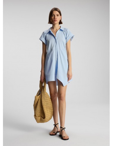 Julie Cotton Mini Shirtdress À commander