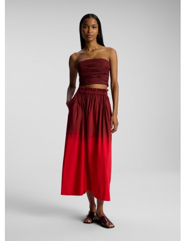 Gina Dip Dye Midi Skirt Profitez des Offres !