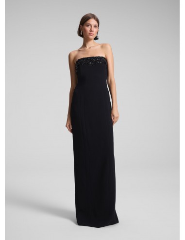 Elizabeth Strapless Embellished Gown Par le système avancé 